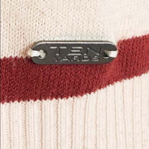 TEN YARDS Multi-Striped Turtleneck - Picture 4 of 10